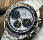 TW Factory Omega Speedmaster 7750 Watch Replica Stainless Steel Panda Face